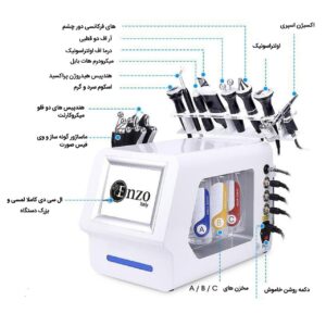 دستگاه هات بابل 10 کاره انزوایتالی